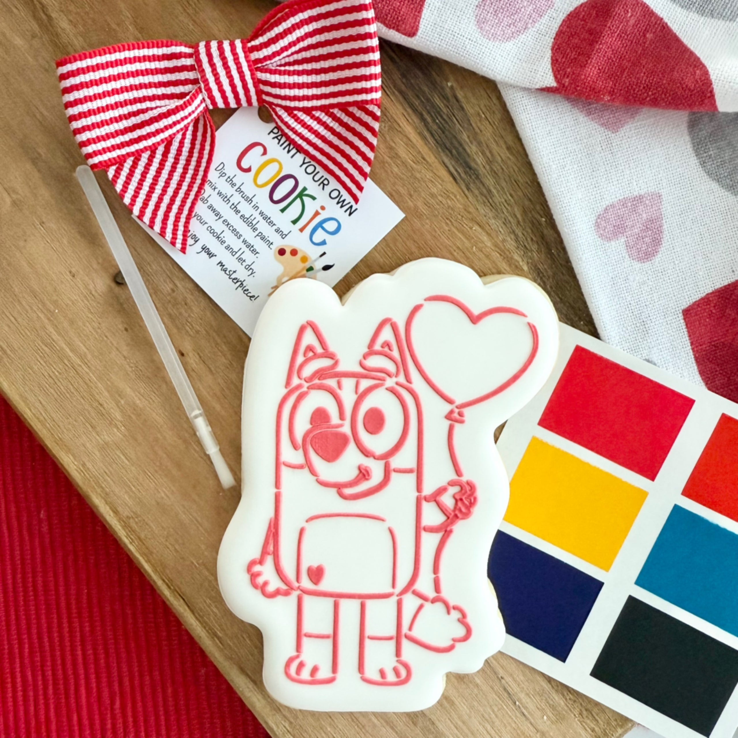 Paint Your Own Bluey Cookie | Third Street Sweets
